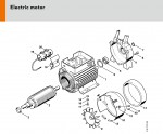 Stihl RE 310 K Cold Water Electric Pressure Washer Spare Parts